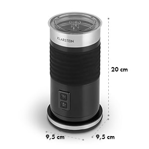 Biancolatte Nero Milchaufschäumer 400W 3-in-1 Kannenerhitzer 200ml