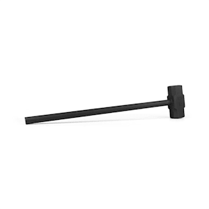 Big Knock trainingshamer zwart staal 8 kg