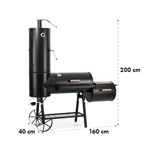 Monstertruck barbecue fumoir