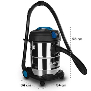 Reinraum Prima, priemyselný vysávač, mokré a suché vysávanie, 1200 W, 30 l, zásuvka