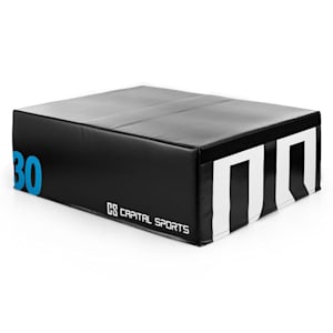 Rookso Soft Jump Box Plyo Box 90x30x75 cm schwarz