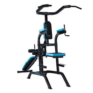 Meritower Power Tower Stazione Multifunzione Acciaio Nero