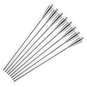 Vesta Fiaccola da Giardino Fiaccola a Olio 8 Pezzi 245 ml Acciaio Inox