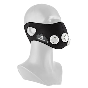 Breathor Atemmaske Höhentraining, Größe M, 7 Aufsätze schwarz