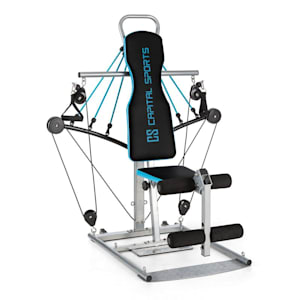 Tubey Mini Homegym Gummizug Stahl blau