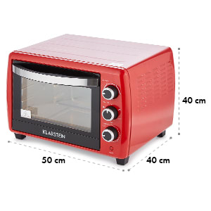 Omnichef 30 2G Mini-Backofen Rotisserie 1500 W 30 l rot