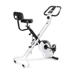 Azura X2 Vélo en X pliable avec dossier pulsomètre- blanc