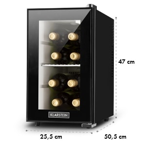 Beerlocker Mini réfrigérateur à boissons minibar 21L classe A+ - noir