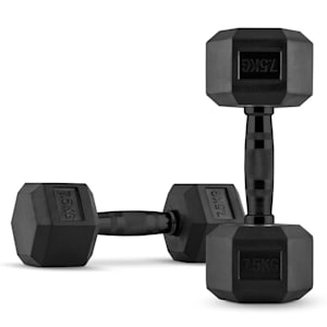 Hexbell Black Kurzhantel Paar 2 x 7,5 kg