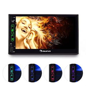 MVD-470 Doppel-DIN-Moniceiver 18 cm (7")-Touchscreen Bluetooth USB microSD