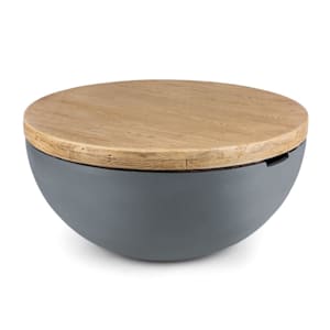 Blockhouse Lounge Tavolo da Giardino Calcestruzzo Tondo 80x40cm (ØxA)