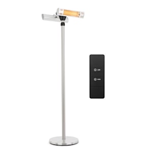Heat Guard Pro Chauffage rayonnant infrarouge 2x 1500W IP55 - argenté