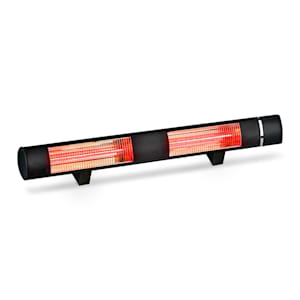 Gold Bar 3000 Riscaldatore a Infrarossi 1000-3000 W IP65 Alluminio nero