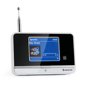 iAdapt 320 Web Radio Adattatore WLAN DAB/DAB+ OUC/OM Display TFT bianco