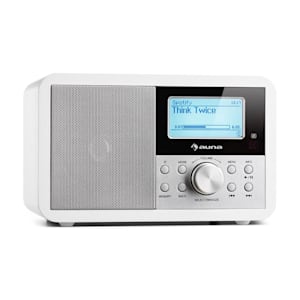 Worldwide Mini Radio de internet WLAN Reproductor de red USB MP3 AUX Sintonizador FM