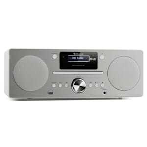 Harvard Micro - Sistema HarvardDAB/DAB + FM sintonizzatore FM lettore CD/USB bianco
