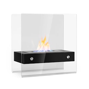 Phantasma Glassy Ethanol-Kamin rauchfrei Edelstahl-Brenner Edelstahl
