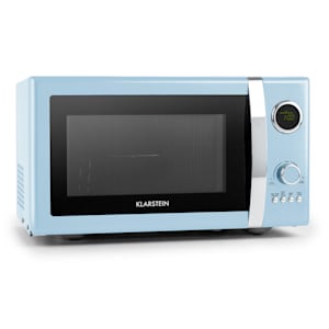 Fine Dinesty 2-in-1-Mikrowelle: 23l 800W / Grill: 1000W blau
