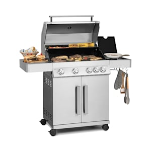 Vendetta 4.1 ISL Gasgrill 5 Brenner 17 kW 71 x 45,5 cm Grill Edelstahl