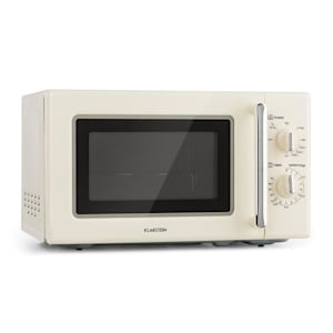 Caroline Mikrowellen-Grill | 20 Liter | 700 W Mikrowelle / 1000 W Grill | Drehteller Ø 25,5cm | QuickSelect | Retro-Design