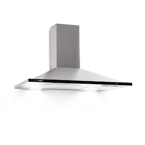 Galina 90 afzuigkap afvoer 90 cm 90cm 350m³/h rvs plexiglas