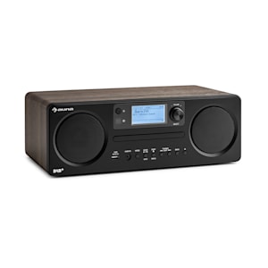 Worldwide CD Internetradio Spotify Connect App Control Bluetooth walnuss