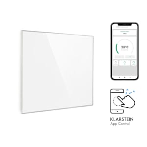 Wonderwall Smart Infrarotheizung 60x60cm App-Steuerung 360W Wochentimer IP24