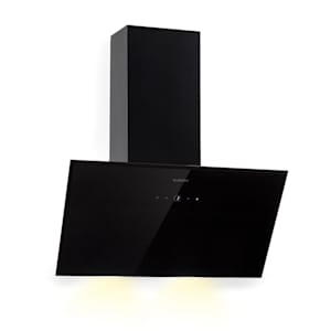 Laurel 60, digestor, 60 cm, 350 m³/h, LED dotykový panel, čierny