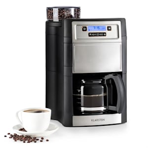 Aromatica II Cafetière 1,25L broyeur intégré > 10 tasses 1000W - argen