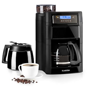 Aromatica II Set Kaffeemaschine, Mahlwerk, 1,25 l, schwarz