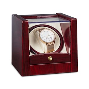 Cannes Remontoir automatique 1 montre 2 modes de rotation - bois de ro