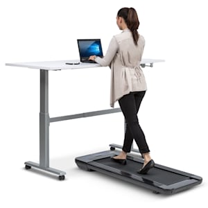 Workspace Go Tapis roulant 350 W, 0,8 - 6 km/h, 11 cm altezza, nero
