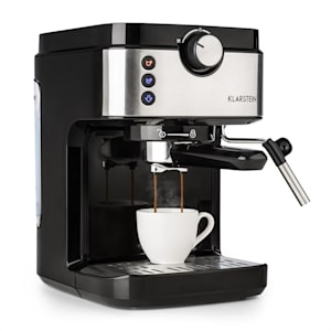 BellaVita Espresso, kavni aparat, 20 bar, 1575 W, 900 ml, srebrna