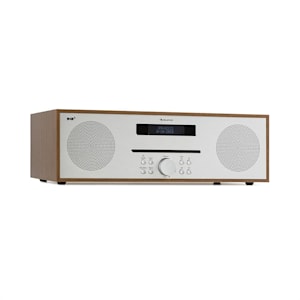 Silver Star CD DAB Lecteur CD DAB+ Slot-in Bluetooth 2x 20W Alu - marron
