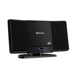 V14-DAB Imianto Stereo Verticale CD FM e DAB+ BT nero
