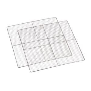 Master Jerky Set 2 plateaux de rechange pour déshydrateur 40x40 cm inox