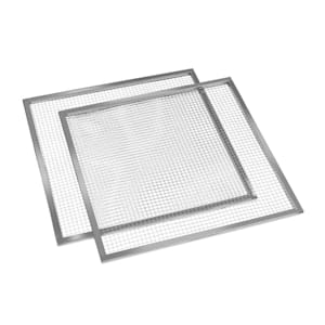 Master Jerky 24 Dörrebenen | Zubehör | Ersatz | 2 Stück | 67 x 67 cm | aus rostfreiem Edelstahl