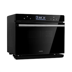 MasterFresh, parná rúra, 230 °C, 24 l, dotykový ovládací panel, čierna