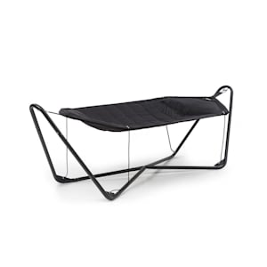 San Pedro Padded Hammock Steel Frame 160 kg max. Black