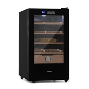 El Presidente 48, humidor na cigary, 48 l, 4 police, cédrové drevo, čierny