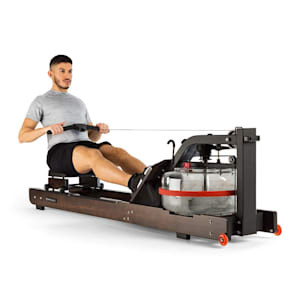 Stoksman 2.0 rameur 120 cm écran LCD hêtre foncé