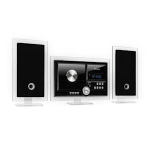Stereo Sonic DAB+ Stereoanlage, DAB+, CD-Player, USB, BT, schwarz