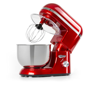 Bella Elegance, kuhinjski robot, 1300 W, 1,7 HP, 6 stopenj, 5 litrov, rdeča