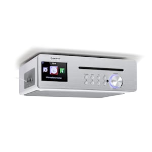 Silverstar Chef Küchenradio 20W max. CD BT USB Internet/DAB+/UKW weiß