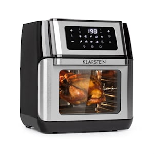 AeroVital Fry Friteuse à air chaud 10L 1500W 9 programmes noir & gris