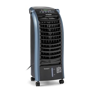 Maxfresch Ocean, вентилатор, въздушен охладител, 6L, 65W, дистанционно управление, пакет с лед, син
