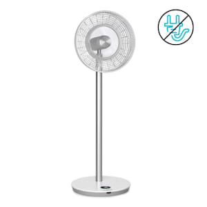 Whisperwind Wireless Standventilator 12" 9-Blatt Akku 30W weiß