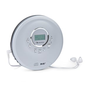 CDC 200 DAB+, Discman, DAB+/FM, MP3-CD, batteria, display LC