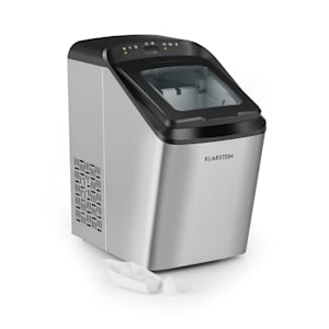Partytime Eiswürfelmaschine Klareis 15kg/24h Edelstahl