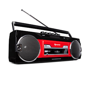 Duke DAB, Cassette Recorder Radio, DAB + / FM, BT, USB, SD, Telescopic Antenna